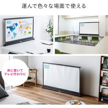 プロジェクタースクリーン サンワダイレクト