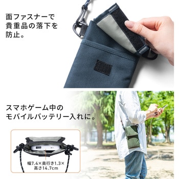 ストラップスマホケース サンワダイレクト