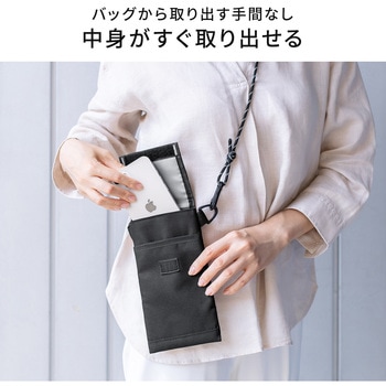 ストラップスマホケース サンワダイレクト