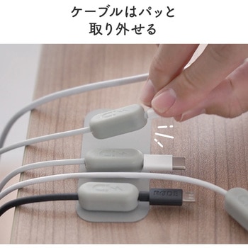 ケーブルホルダー - サンワダイレクト