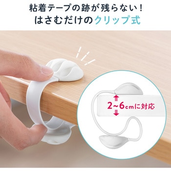 ケーブルホルダー サンワダイレクト
