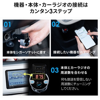 FMトランスミッター サンワダイレクト
