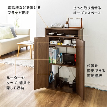 ケーブル&タップ収納ボックス サンワダイレクト