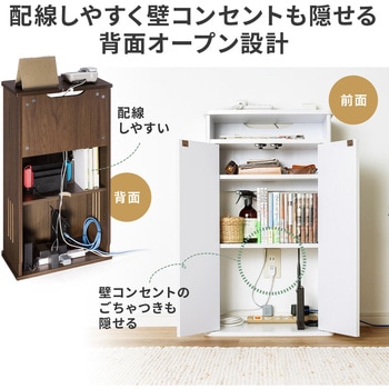 ケーブル&タップ収納ボックス サンワダイレクト