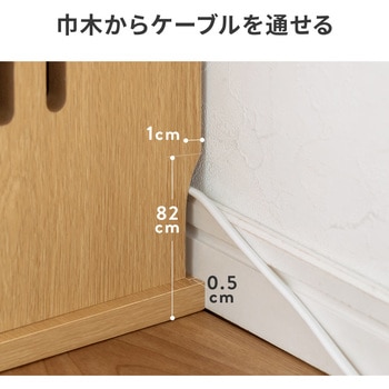 ケーブル&タップ収納ボックス サンワダイレクト