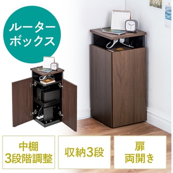 ケーブル&タップ収納ボックス サンワダイレクト