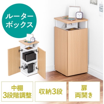 ケーブル&タップ収納ボックス サンワダイレクト