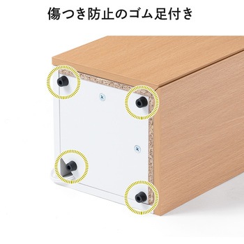 ケーブル&タップ収納ボックス サンワダイレクト