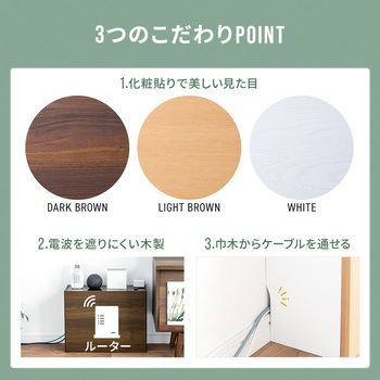 ケーブル&タップ収納ボックス サンワダイレクト