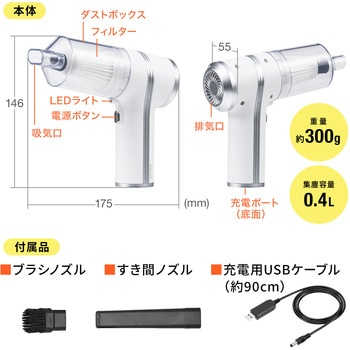 ハンディークリーナー サンワダイレクト