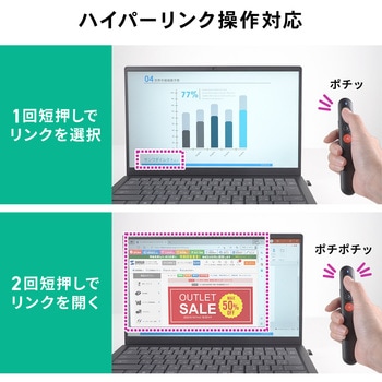 パワーポインター サンワダイレクト