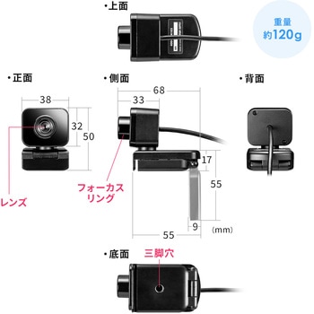 WEBカメラ サンワダイレクト