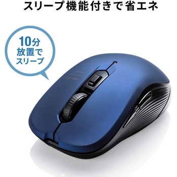 ブルーLEDマウス サンワダイレクト