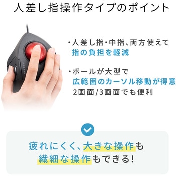 光学式トラックボール サンワダイレクト