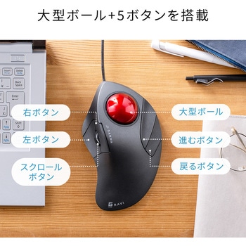 光学式トラックボール サンワダイレクト