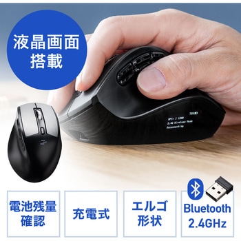 ブルーLEDマウス サンワダイレクト