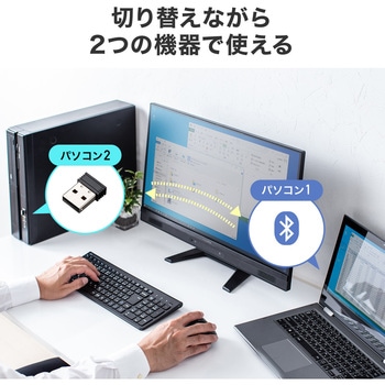 ブルーLEDマウス サンワダイレクト