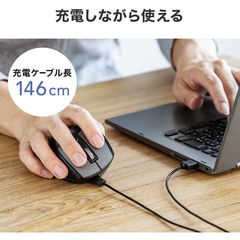 ブルーLEDマウス サンワダイレクト