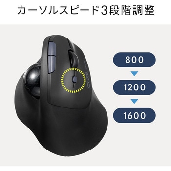 ブルーLEDトラックボール サンワダイレクト