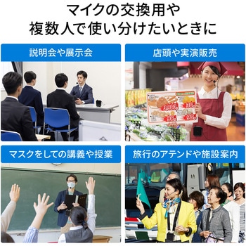 ヘッドマイク サンワダイレクト