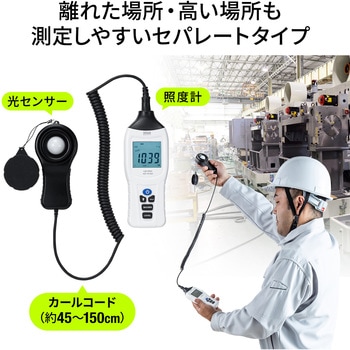 デジタル照度計 サンワダイレクト
