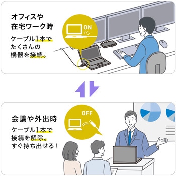 ドッキングステーション - サンワダイレクト