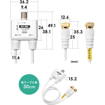 分波器 サンワダイレクト