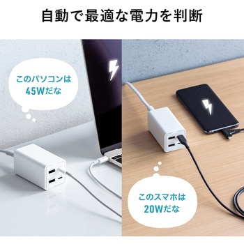 AC充電器 サンワダイレクト