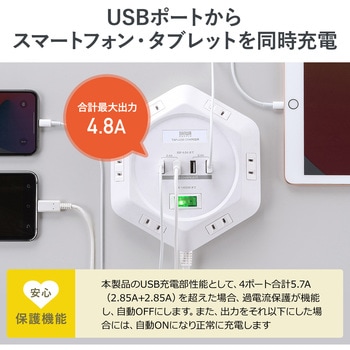 電源タップ サンワダイレクト