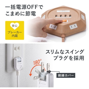 電源タップ サンワダイレクト