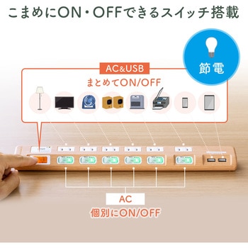 電源タップ サンワダイレクト