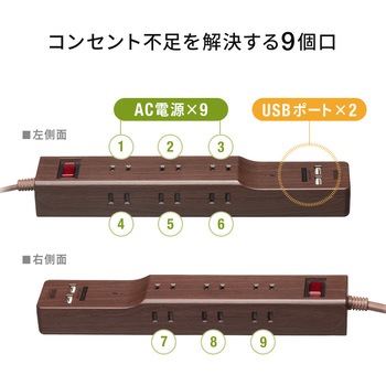 電源タップ サンワダイレクト