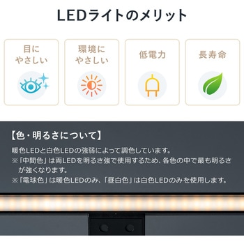 LEDデスクライト サンワダイレクト