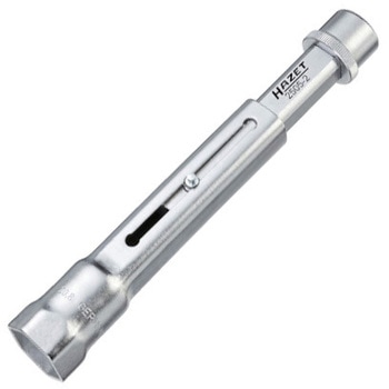 スパークプラグソケットレンチ(6角)差込角9．5mm対辺20．8mm ハゼット