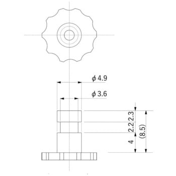BSディスポーザブル血圧計カフ シリーズF (不織布) 大人 ISO/IEC 80369-5互換コネクタ付き 5個入 bitstrong