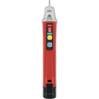 検電器 白色LEDライト・感度かんたん切り替えボタン付 - A&D