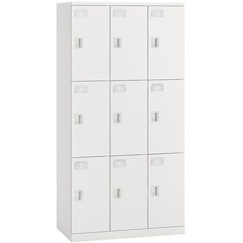 クローレ塗装扉9人用シリンダー錠＜配送時組立サービス付＞ - イトーキ