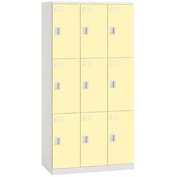 クローレ塗装扉9人用シリンダー錠＜配送時組立サービス付＞ - イトーキ