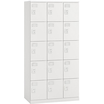 クローレ塗装扉15人用ダイヤル錠＜配送時組立サービス付＞ イトーキ