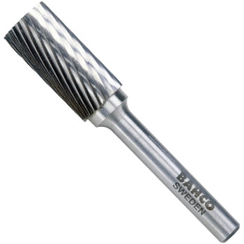 円筒形超硬ロータリーバーダブルカットエンド刃 BAHCO(バーコ)
