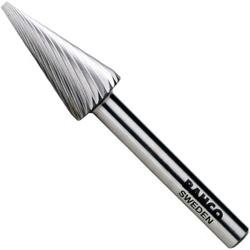 ポイント形超硬ロータリーバーダブルカット BAHCO(バーコ)