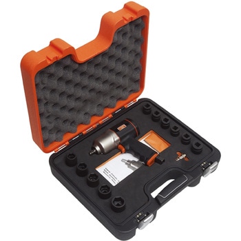 軽量超強力型1/2エアインパクトレンチ ソケットセット BAHCO(バーコ)