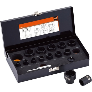 ツイストソケットセット 1/2 - BAHCO(バーコ)