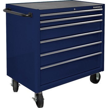 6段引き出し ロールキャブ ゴムマット仕様天板 BAHCO(バーコ)