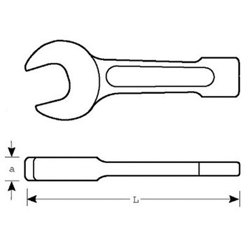 ノンスパーキングオープンエンド打撃レンチ BAHCO(バーコ)