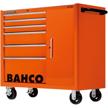 キャビネット付き 6段引き出し ロールキャブ ラバートップ BAHCO(バーコ)