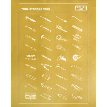 ロールキャブ(1472K/1475K/1477K)用タグシート BAHCO(バーコ)