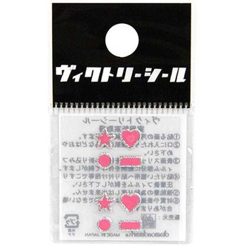 VシールMピンク銀 DVシリーズ dia-mark