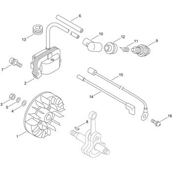 マグネト部品RM1036-2T 新ダイワ