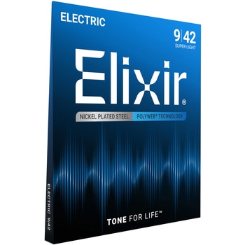 エレキギター弦 スーパーライト POLYWEB Elixir(エリクサー)